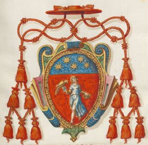 Arms of Francesco Moricotti Prignani