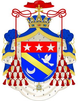 Arms (crest) of Jean-Baptiste-Marie-Anne-Antoine de Latil