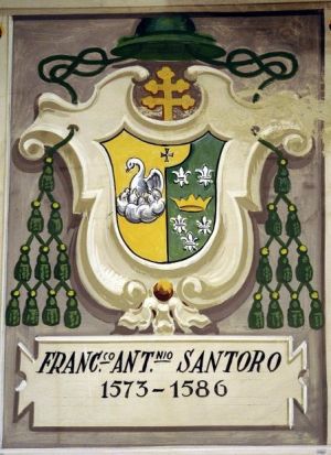 Arms (crest) of Francesco Antonio Santoro