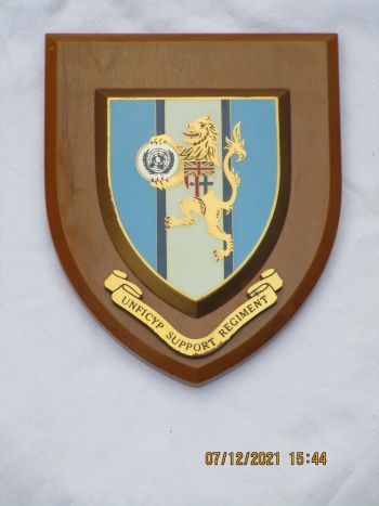 Coat of arms (crest) of the UNFICYP Support Regiment, United Nations