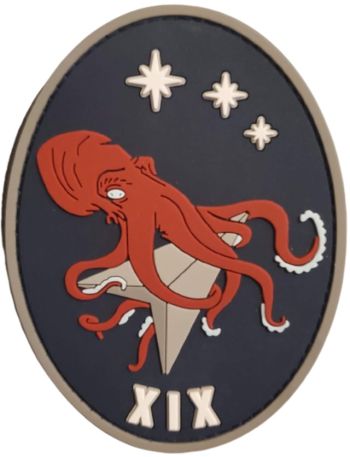 Coat of arms (crest) of the 19th Space Defense Squadron, US Space Force
