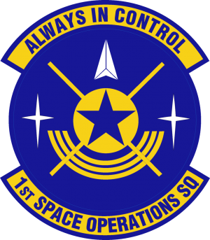 1st Space Operations Squadron, US Air Force.png