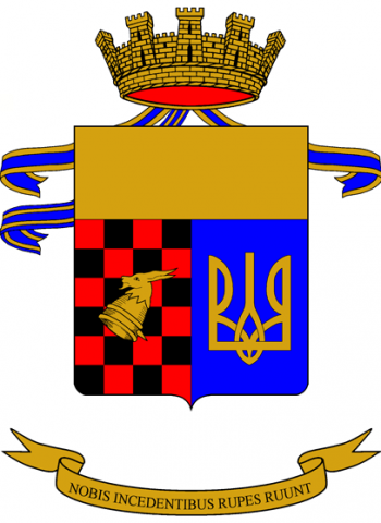 Coat of arms (crest) of the 3rd Mountain Artillery Regiment, Italian Army