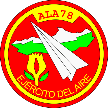 Coat of arms (crest) of the 78th Wing, Spanish Air Force