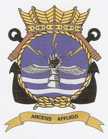 Coat of arms (crest) of the 860th Squadron, Naval Aviation Service, Netherlands Navy