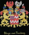 Wapen van Bloys van Treslong/Arms (crest) of Bloys van Treslong