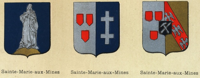Blason de Sainte-Marie-aux-Mines