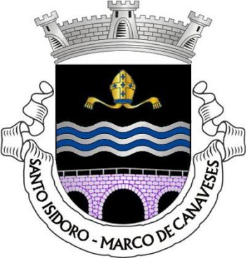 Brasão de Santo Isidoro (Marco de Canaveses)/Arms (crest) of Santo Isidoro (Marco de Canaveses)