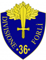 36th Infantry Division Forli, Italian Army.png