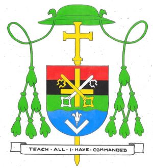 Arms (crest) of Carl Anthony Fisher