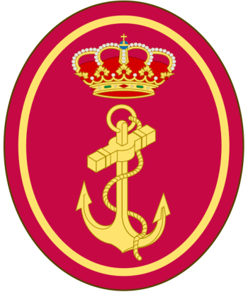 Coat of arms (crest) of Mar Océano Company, Royal Guard, Spain