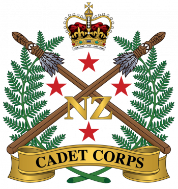 Coat of arms (crest) of New Zealand Cadet Corps
