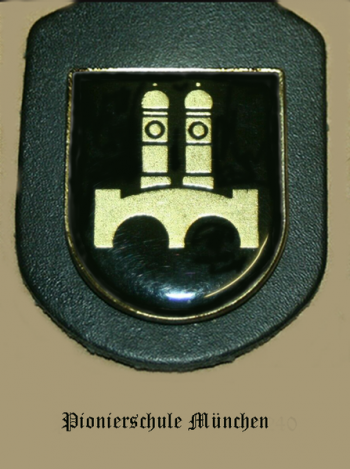Coat of arms (crest) of the Pioneer School, German Army