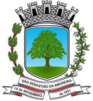 Brasão de São Sebastião da Amoreira/Arms (crest) of São Sebastião da Amoreira