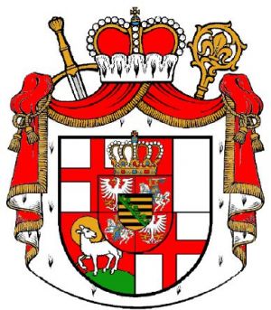 Arms (crest) of Clemens Wenzeslaus von Sachsen