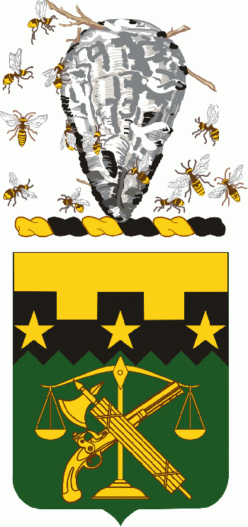 Coat of arms (crest) of 105th Military Police Battalion, North Carolina Army National Guard