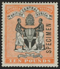 Arms of British Central Africa