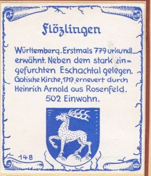 Wappen von Flözlingen