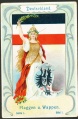 Arms, Flags and Types of Nations trade card Natrogat Deutschland