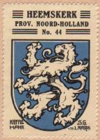 Wapen van Heemskerk/Arms (crest) of Heemskerk