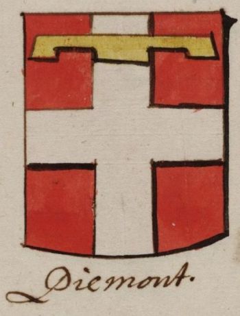 Coat of arms (crest) of Piemonte