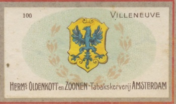 Wappen - Armoiries - coat of arms - crest of Villeneuve (Vaud)