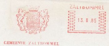 Wapen van Zaltbommel/Coat of arms (crest) of Zaltbommel