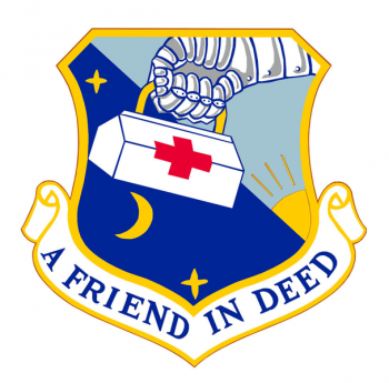 Coat of arms (crest) of the 816th Medical Group, US Air Force