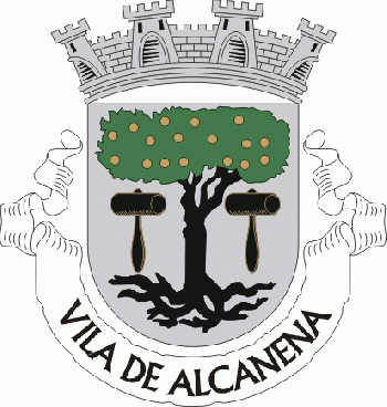 Brasão de Alcanena (city)/Arms (crest) of Alcanena (city)