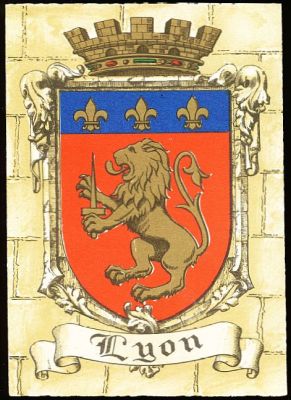 Blason de Lyon/Coat of arms (crest) of Lyon