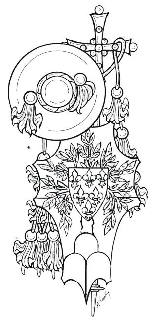 Arms (crest) of Dionisio Neagrus Laurerio