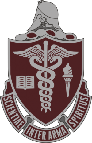 Coat of arms (crest) of the Walter Reed Army Medical Center, US Army