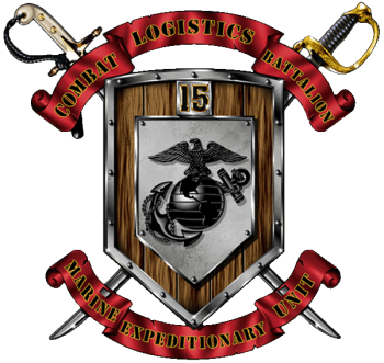 Coat of arms (crest) of the 15th Combat Logistics Battalion, USMC