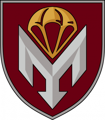 Coat of arms (crest) of 4th Battalion, 79th Airmobile Brigade, Ukrainian Army