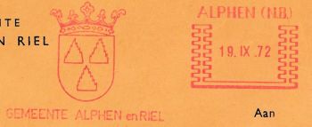 Wapen van Alphen en Riel/Coat of arms (crest) of Alphen en Riel