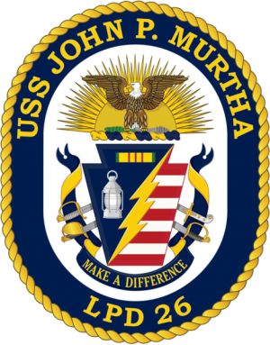 Ampibious Transport Dock USS John P. Murtha (LPD-26), US Navy.png