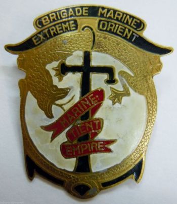 Blason de Marine Brigade of the Far East, French Navy/Arms (crest) of Marine Brigade of the Far East, French Navy