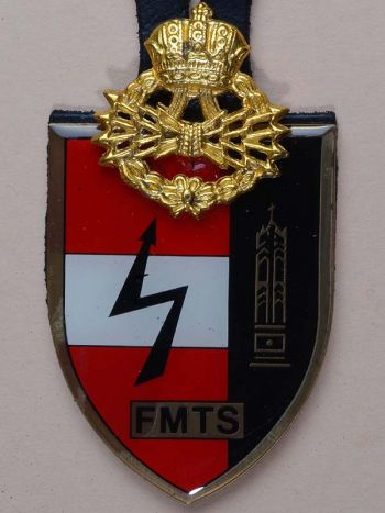 Coat of arms (crest) of the Signal Troops School, Austrian Army