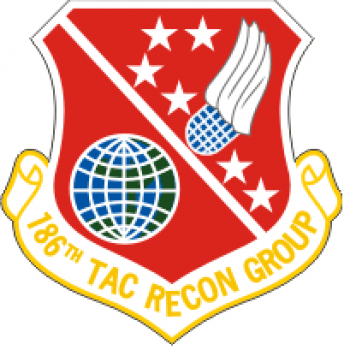 Coat of arms (crest) of the 186th Tactical Reconnaissance Group, Mississippi Air National Guard