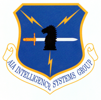 Coat of arms (crest) of the Air Intelligence Agency Intelligence Systems Group, US Air Force