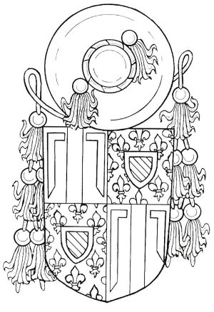Arms (crest) of Jean de Bussière