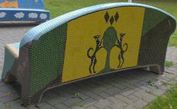 Wapen van Heerjansdam/Arms (crest) of Heerjansdam