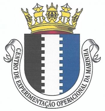Coat of arms (crest) of the Operational Experimentation Center of the Navy, Portuguese Navy