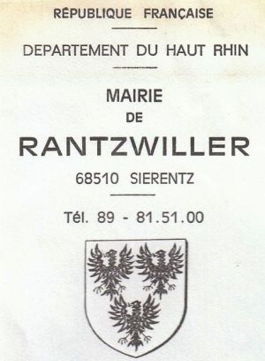 Blason de Rantzwiller