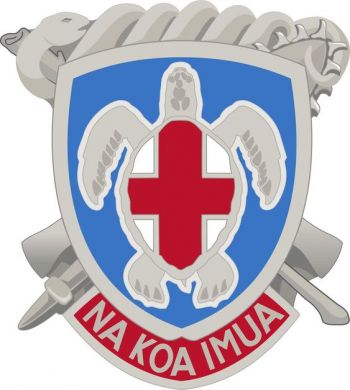 Coat of arms (crest) of the Regional Health Command Pacific, US Army