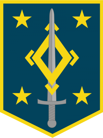 Arms of 4th Maneuver Enhancement Brigade, US Army