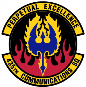 435th Communications Squadron, US Air Force.png