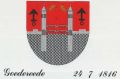Wapen van Goedereede/Coat of arms (crest) of Goedereede