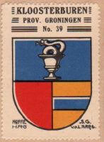 Wapen van Kloosterburen/Arms (crest) of Kloosterburen