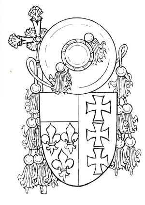 Arms (crest) of Pierre d’Estaing